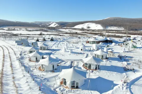 Aershan Lujiao Bay Camp Scenic Area