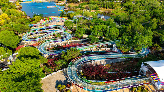 Mountain and Sea Fantasy Valley