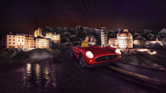 Ferrari World Yas Island Abu Dhabi one-day tour with single park or four parks Option