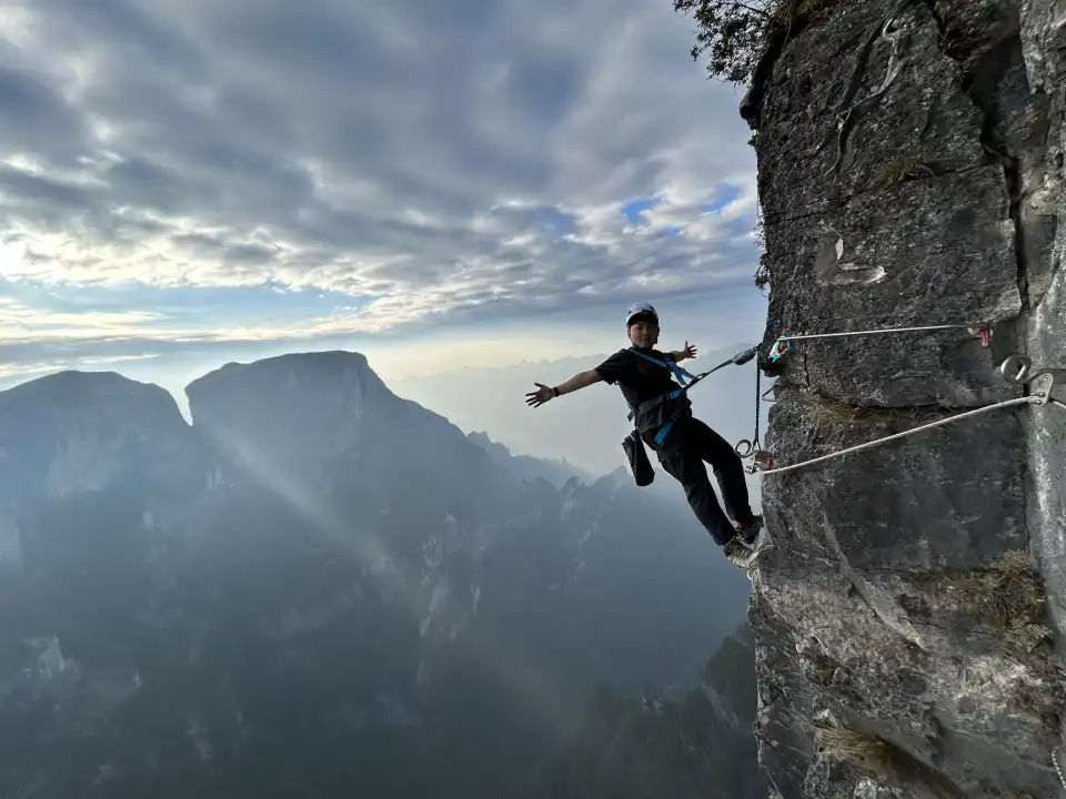 1_Qixing Mountain Via Ferrata
