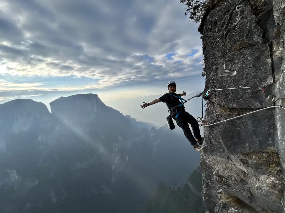 1_Qixing Mountain Via Ferrata