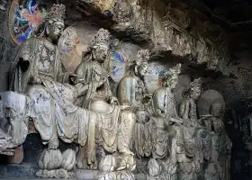 Huayan Cave Stone Carving Statue