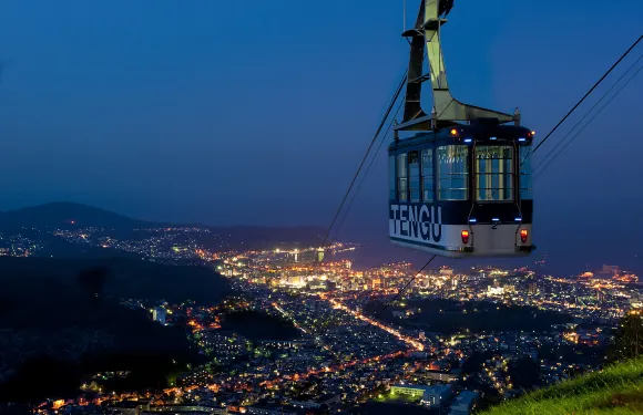 小樽天狗山纜車索道來回票成人