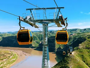 Yanchuan Yellow river Qiankun Bay Scenic Area