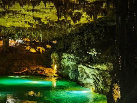 General Cave Karst Mountain Outdoor Study Base