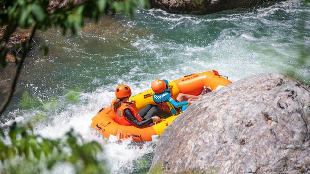 Longwangshan Canyon Rafting