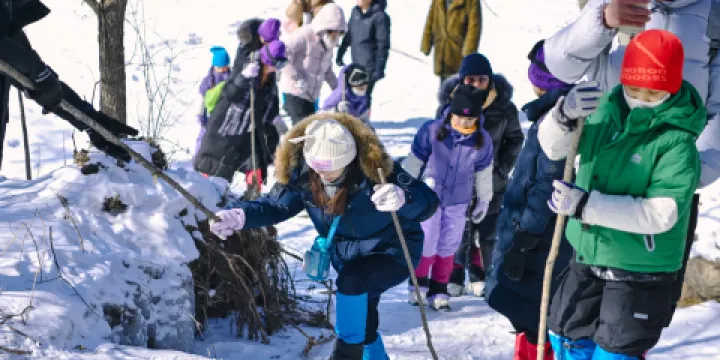 长白山山野间露营地