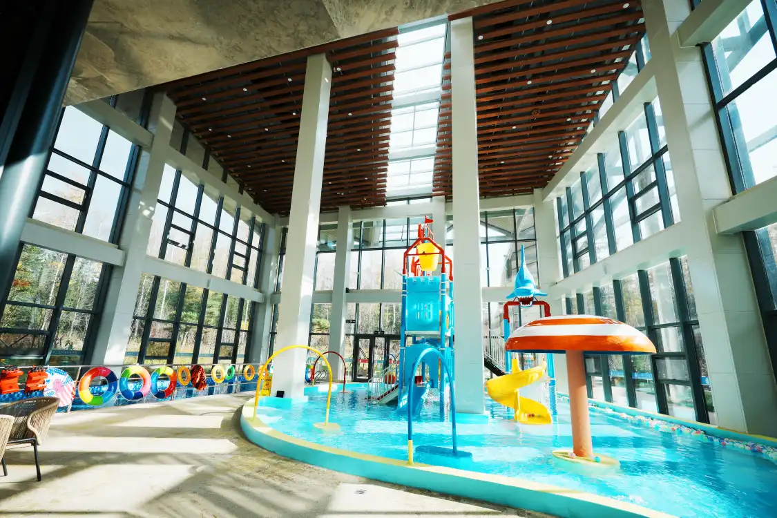 백두산(장백산) 린시 화산 온천 주변 호텔