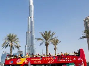 Dubai city sightseeing bus