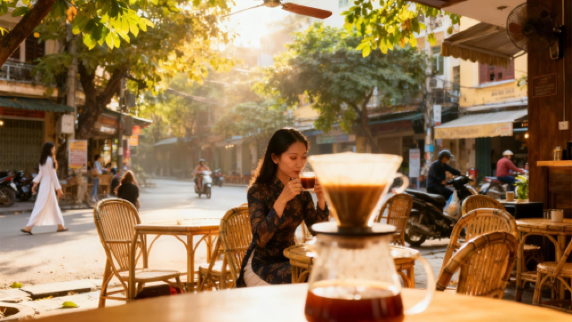 Coffee Making in Hanoi