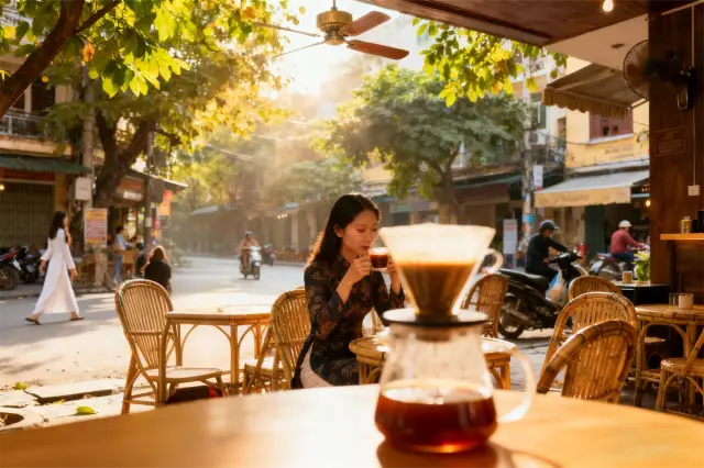 Coffee Making in Hanoi