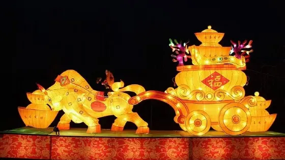 虹溪谷水乐园新春灯会