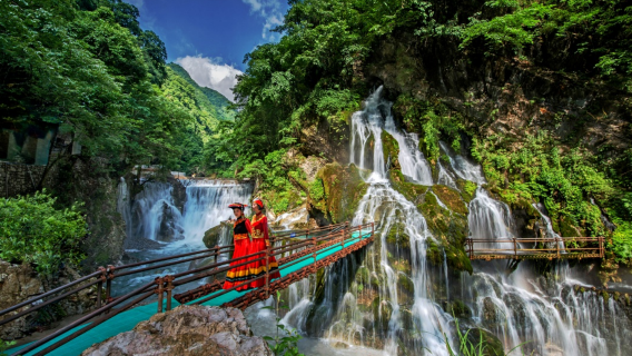 螺髻九十九里溫泉瀑布風景區
