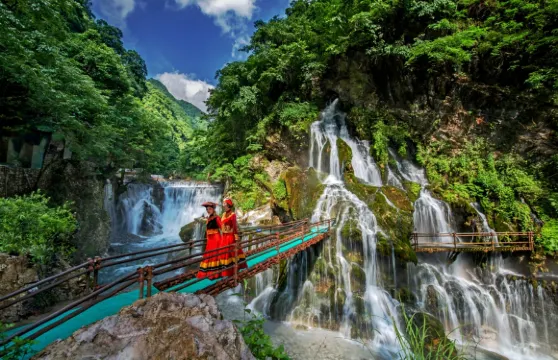 螺髻九十九里温泉瀑布風景區早間門票 + 溫泉票 + 來回接駁車票成人