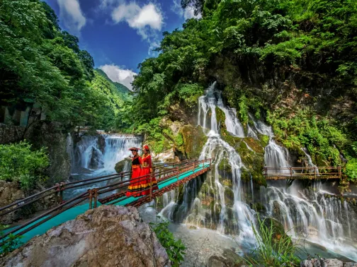 螺髻九十九里温泉瀑布風景區