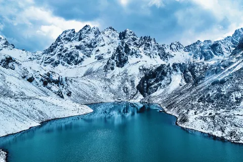 Qilian Mountains Binggou River Scenic Area