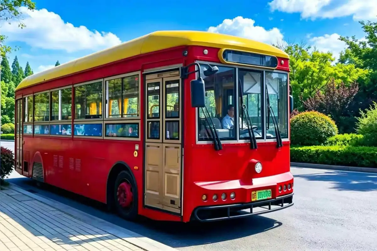 Historic Dangdang Tram in Qingdao