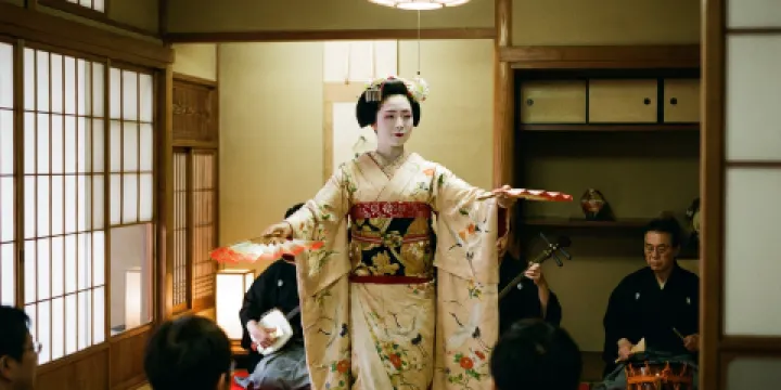 京都藝伎表演