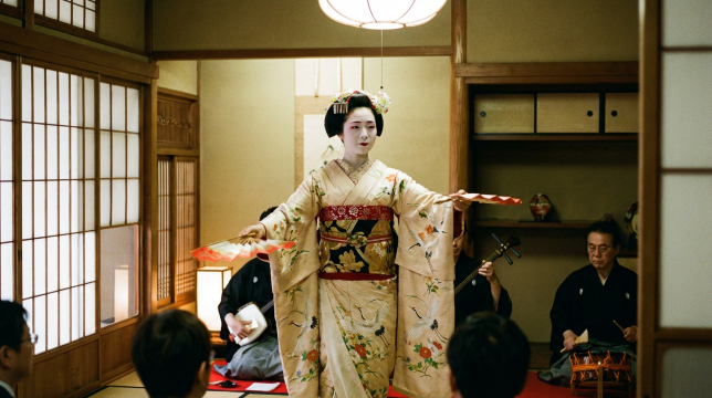 Geisha Performances in Kyoto