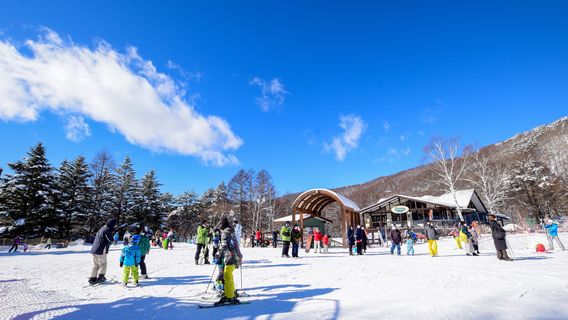 Skiing in Nagano