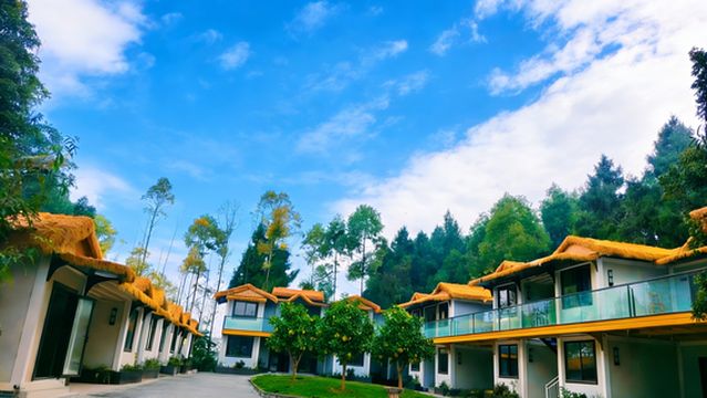 Green Mountain Micro Lake Park, Daying County, Sichuan