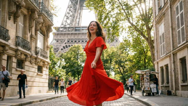 Travel Photoshoot in Paris