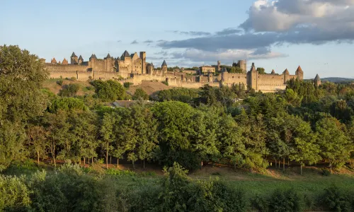 The Castle and Ramparts of the City of Carcassonne