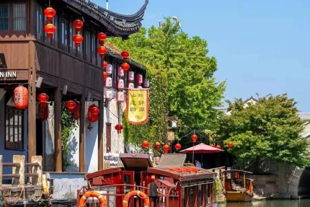 山塘街の遊覧船体験ガイド