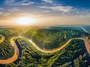 延川黃河乾坤灣景區