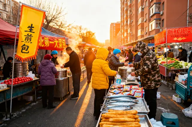 Morning Market Tour in Shenyang