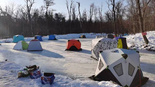 Ice Fishing in Yanbian