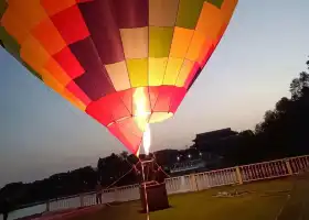 千島湖温馨島熱氣球