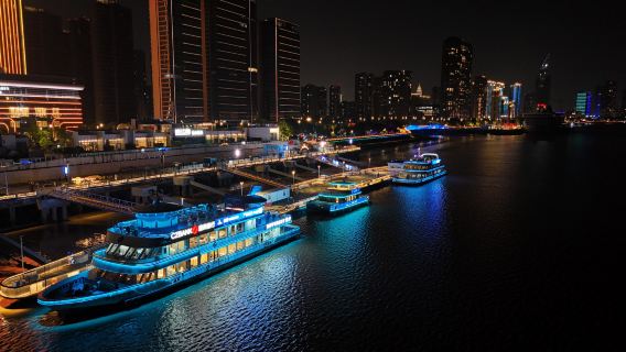 【溫州甌江夜遊船(楊府山1號碼頭)】浙江溫州觀光船票/快速出票+開船前1小時退改無憂/可訂製包船