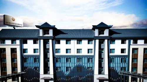 Orange Xiangxie Pool Hot Spring Complex Hotels in Jingchuan
