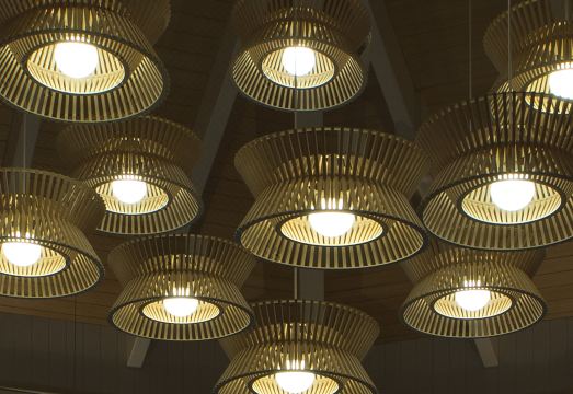 르 메르디앙 누메아 리조트의 스파 또는 레스토랑 내부