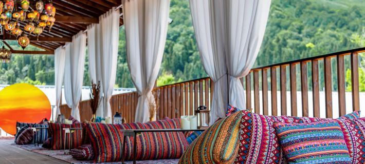Paint the Desert Sky Scene Homestay Hotels in Nilka County