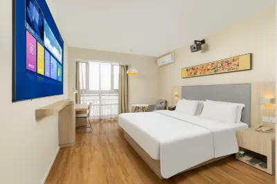 越家飯店（澄碧湖公園店） 江西生物科技職業學院-綜合樓附近的飯店