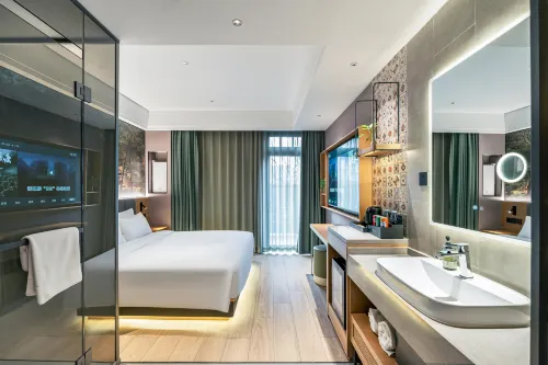 TRUE GO Hotel (Beijing Chaoyang Gongyuan Jintai Road Subway Station) - balkon