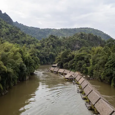 River Kwai Jungle Rafts Hotels near Chong Khao Khat