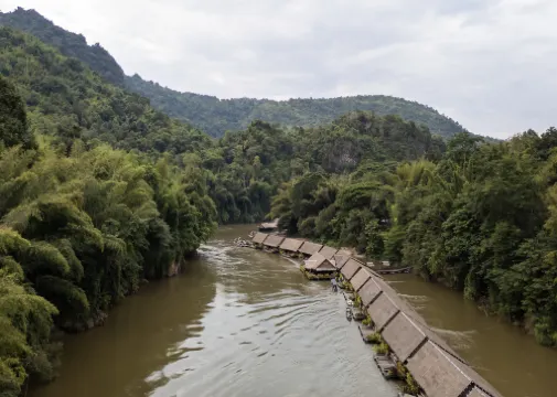 River Kwai Jungle Rafts Hotels in Sai Yok