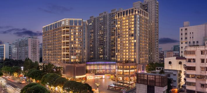 Poltton International Apartment (Foshan Zumiao Lingnan Tiandi Branch) Отели в г. Фошань