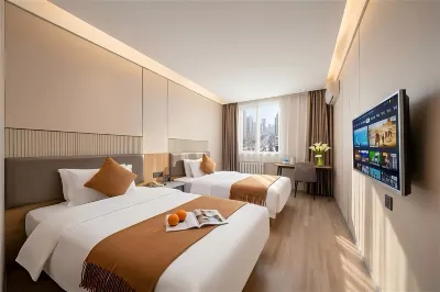 Sushi Select Hotel (Lanzhou Zhangye Road Provincial Government Subway Station) Hotels in Dongfanghong Plaza/The Mixc