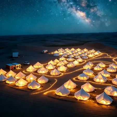 Sand Wilderness · Tengger Shapo Galaxy Star Resort Cluster