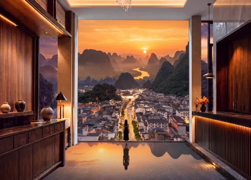 Meijie Liwu Hotel (Li Jiang Branch, West Street, Yangshuo, Guilin) - Pet friendly