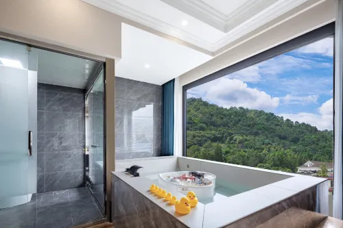 Qingcheng Mountain Wuyou Yuanzi Hot Spring Hotel (Qingcheng Mountain High speed Railway Station) Hotels in Dujiangyan