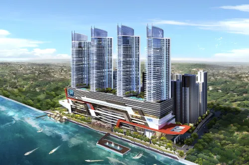 북 자카르타의 스카이 헤븐 그린베이