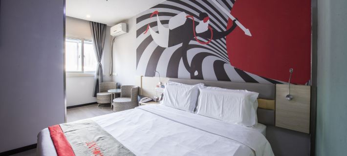 Junyi Hotel (Cangzhou No. 1 Middle School Lion City Park Branch) โรงแรมในชางโจว