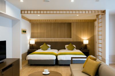 本館デラックス スイート禁煙 小谷流の里 ドギーズアイランドの写真