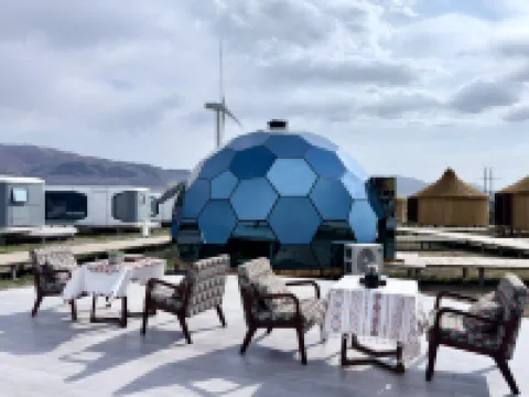 Encountering the Sailimu Lake Campsite Center