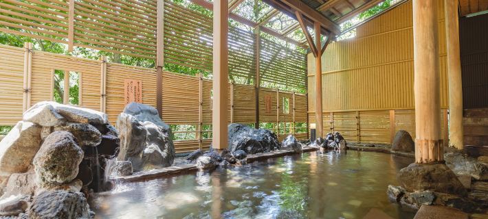 Ooedo Onsen Monogatari Yamanaka Saichoraku Ξενοδοχεία στην πόλη Επαρχία Κάγκα